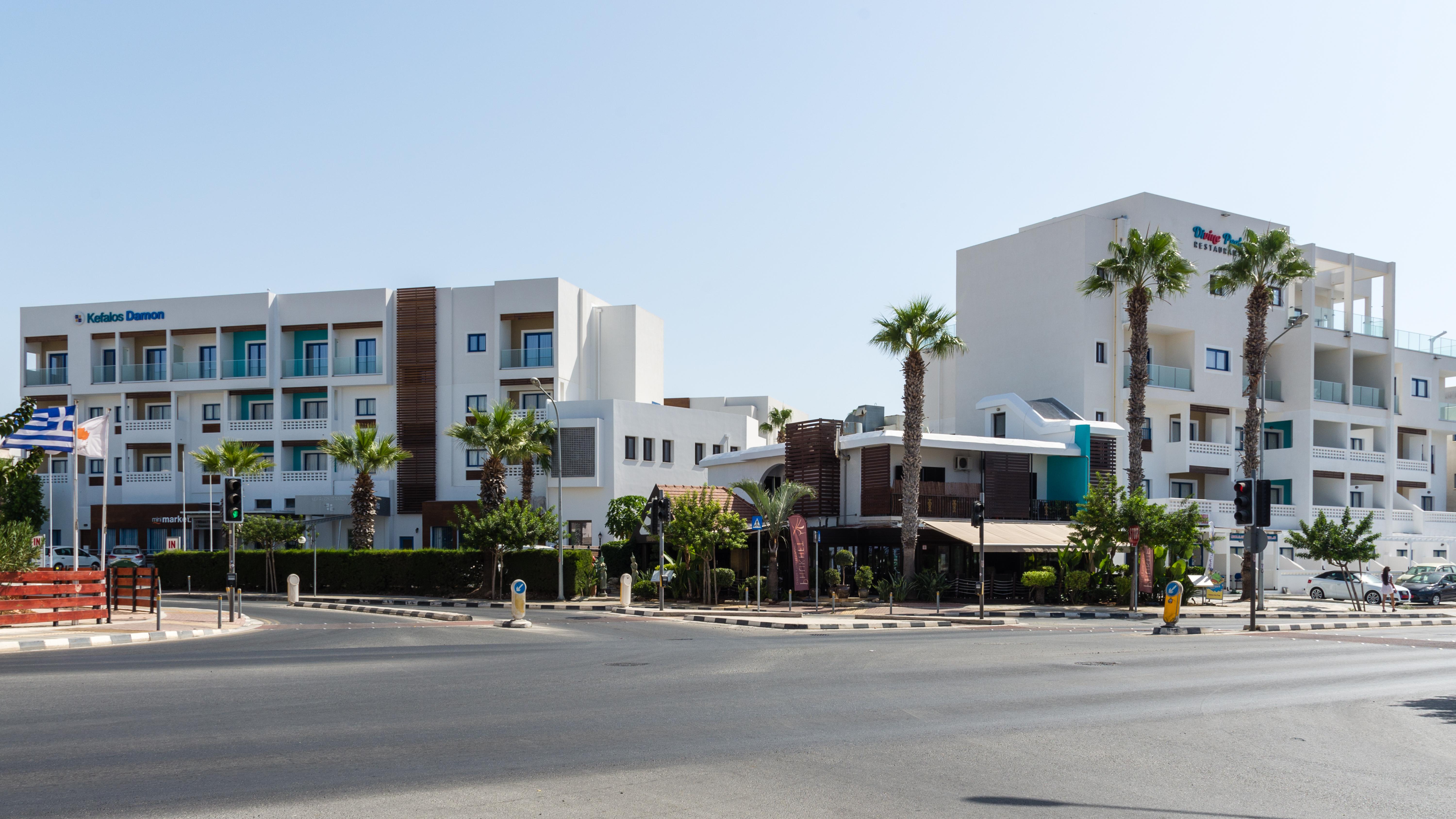 Kefalos Damon Hotel Apartments Paphos Esterno foto