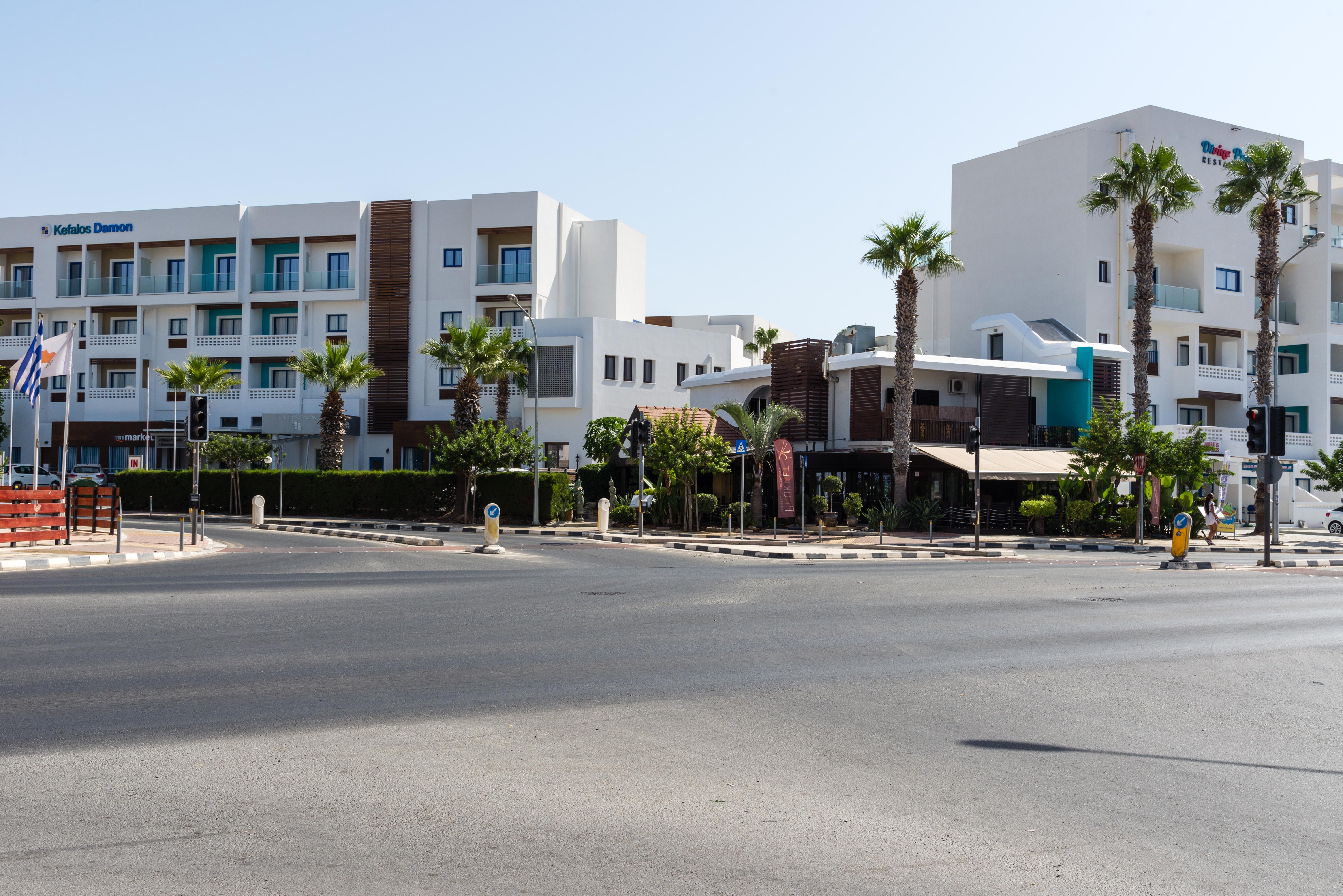Kefalos Damon Hotel Apartments Paphos Esterno foto